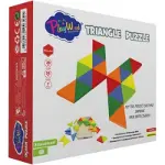 PlayWood Ahşap Üçgen Puzzle 24 Parça 395-2