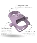 Mochi Diş Kaşıyıcı Lila-2