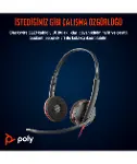 Poly BW 3220 Stereo USB-C HS +USB-C/A-13