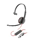 Poly BW 3220 Stereo USB-C HS +USB-C/A-20