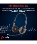 Poly BW 3220 Stereo USB-C HS +USB-C/A-28