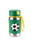 Skip Hop Zoo Pipetli Paslanmaz Çelik Suluk 350 ml Futbol-1