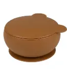 OiOi Silikon Kapaklı Kase Woody Brown-1