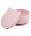 OiOi Silikon Kapaklı Kase Pinky Pink-2