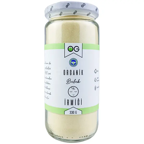 OG Natural Organik Bebek İrmiği 330 Gr