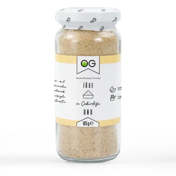 OG Natural İğde ve Çekirdeği Unu 80 Gr