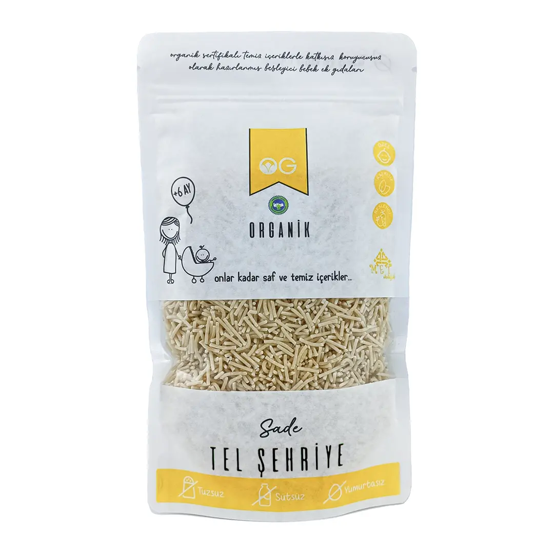 OG Natural Organik Sade Tel Şehriye 180 Gr