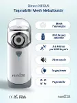 Direct Nexus Taşınabilir Mesh Hava Makinesi Nebulizatör-4