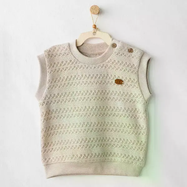 Andywawa AC26133 Wawa Exclusive Yelek Beige