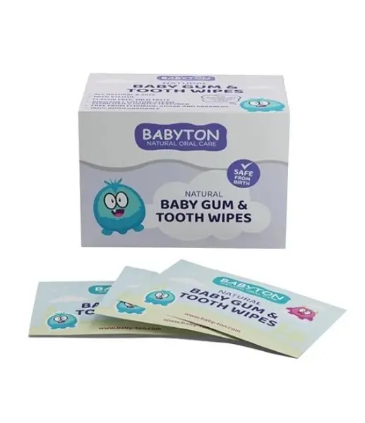 Babyton Bebekler İçin Diş Ve Damak Temizleme Mendili
