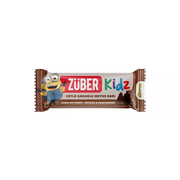 Züber Kidz Meyve Barı 25 Gr Kakaolu