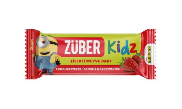 Züber Kidz Meyve Barı 25 Gr Çilek
