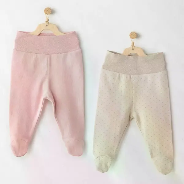 Andywawa AC26046 You Are Special 2'li Patikli Pantolon Pink