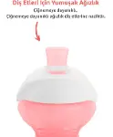 Munchkin Click Lock Isırmaya Dayanıklı Emzikli Bardak 9 Ay+ 296 ml 90063 DLST Pembe-2