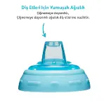 Munchkin Might Grip Alıştırma Bardağı 296ml 9ay+ DLST Mavi-3