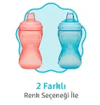 Munchkin Might Grip Alıştırma Bardağı 296ml 9ay+ DLST Mavi-4