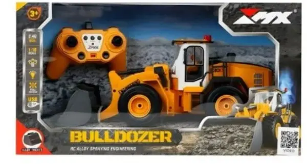 Seher 1:18 9 Kanal Alaşım Uzaktan Kumandalı Sprey Dozer SH40379