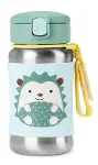 Skip Hop Zoo Pipetli Paslanmaz Çelik Suluk 350 ml Kirpi-1