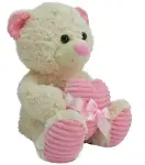 Halley Kalbi Kurdaleli Peluş Ayı 35 Cm 62915-2