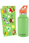 Skip Hop Spark Style Paslanmaz Çelik Suluk Yeşil-2