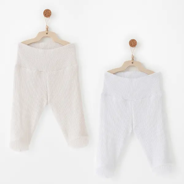 Andywawa AC26764 Special Modal 2li Pantolon Ecru White