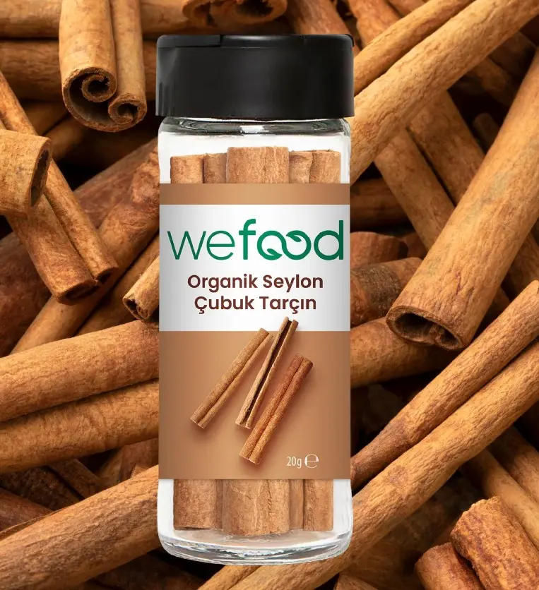 Wefood Organik Seylon Tarçın Çubuk 20 Gr