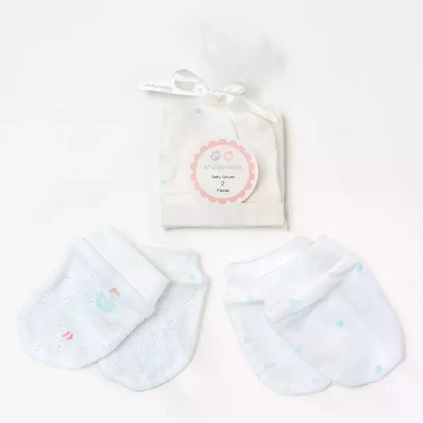 Andywawa AC23782 Basic 2li Bebe Eldiven Mint