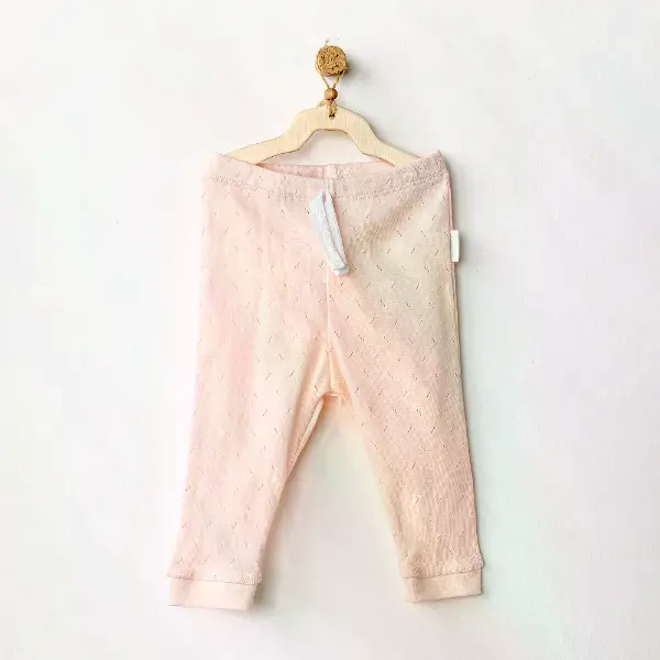 Andywawa AC25556 Pants Jacquard Basic Pantolon Dark Pink