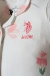U.S. Polo Gömlek Pijama Takımı USB2988 Beyaz-Pudra-5