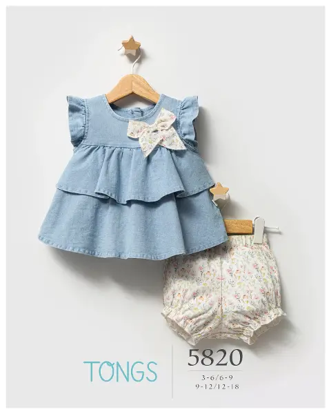 Tongs Jeans Universe İkili Takım 5820 Mavi