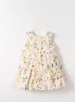 NK Sunflower Elbise 71603 Krem-2