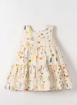 NK Sunflower Elbise 71603 Krem-1