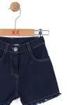 NK Petite Şort 51716 Açık Mavi-3
