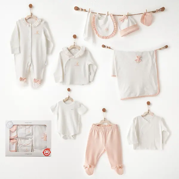 Andywawa AC26531 Little Swan Love 10lu Hastane Çıkışı Ekru