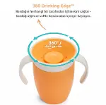 Munchkin Mucize 360° Alıştırma Bardağı 6 Ay+ 207 ml Turuncu-3