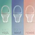 Mochi Pop-Up Meyve Sebze Gıda Emziği Mint-4