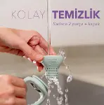 Mochi Pop-Up Meyve Sebze Gıda Emziği Mint-7