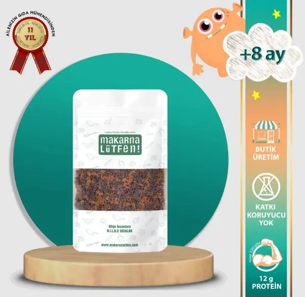 Makarna Lütfen Karışık Sebzeli Harf Rakam Şehriye 250gr