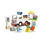 10447 Lego Duplo Ambulans ve Sürücü 19 parça +2 yaş-3