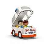 10447 Lego Duplo Ambulans ve Sürücü 19 parça +2 yaş-4