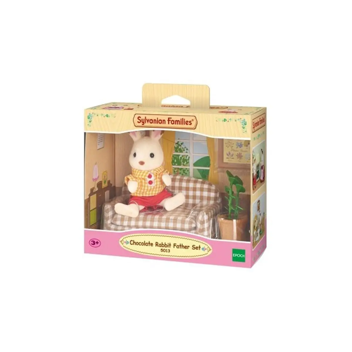 5013 Sylvanian Families Çikolata Kulaklı Tavşan Baba +3 yaş