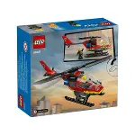60411 Lego City İtfaiye Kurtarma Helikopteri 85 parça +5 yaş-4