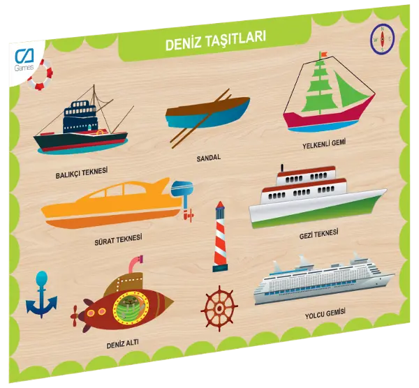 CAAHS-3201 CAMES AHŞAP DENİZ TAŞITLARI BUL-TAK