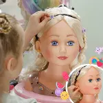 839379 Baby Born Gökkuşağı Saç Tasarım Seti-2