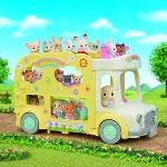 5744 Sylvanian Families Gökkuşağı Anaokulu Otobüsü (figürler dahil değil)+3 yaş-4