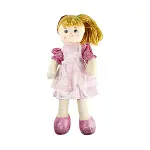 AY950C Parlak Elbiseli Bez Bebek 50 cm -Vardem-1