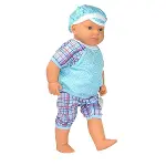2251 Gamze, Konuşan Aliş Erkek Kel Bebek 55 cm-1