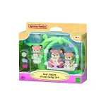 5801 Sylvanian Families Geyik Bebekler ve Çiçekli Salıncak Seti +3 yaş-1