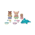 5749 Sylvanian Families Anaokulu Arkadaşları Havuz Eğlencesi Üçlüsü +4 yaş-2