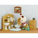5015 Sylvanian Families Çikolata Kulaklı Tavşan Erkek ve Tuvalet Seti +3 yaş-3
